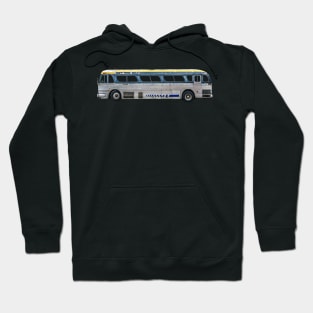 Grungy Old Isolated Bus Hoodie